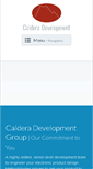 Mobile Screenshot of calderadev.com